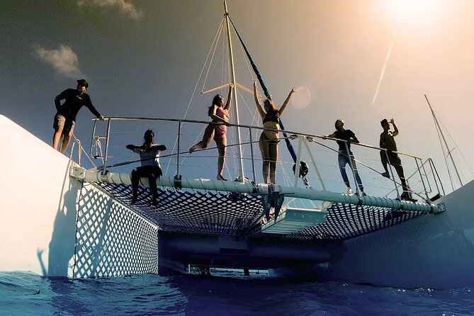 Catamaran Adventure Isla Mujeres with Snorkeling and Beach Club - The one-hour sail back to Cancun