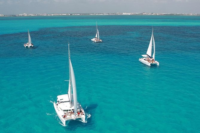 Catamaran adventure to Isla Mujeres with Snorkel,Buffet,Open Bar and Beach Club - Who should book this Isla Mujeres day