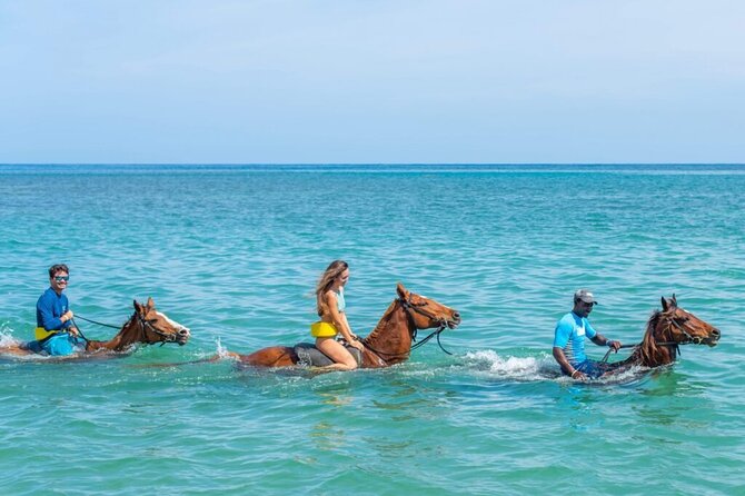 Catamaran, ATV and Horse Back Riding/Swim - Lunch before the water activities