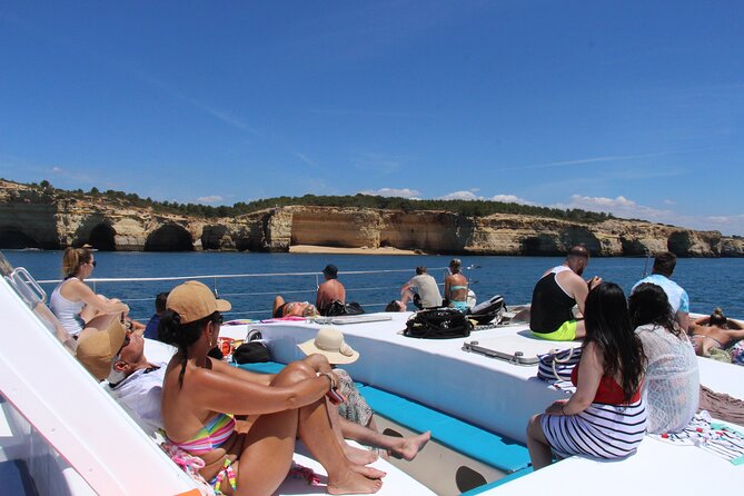 Catamaran BBQ on the Beach: Cruise to Benagil Caves - The dinghy ride to the beach