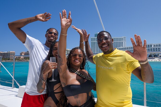 Catamaran Booze Party With Open Bar in Cancun - What this Cancun catamaran party is really like