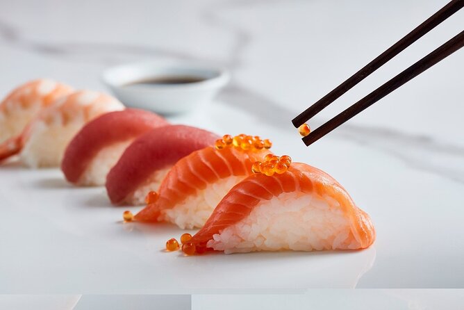 Catamaran Cruise and Sushi Experience in Cape Town - The 14-piece sushi meal at the waterfront