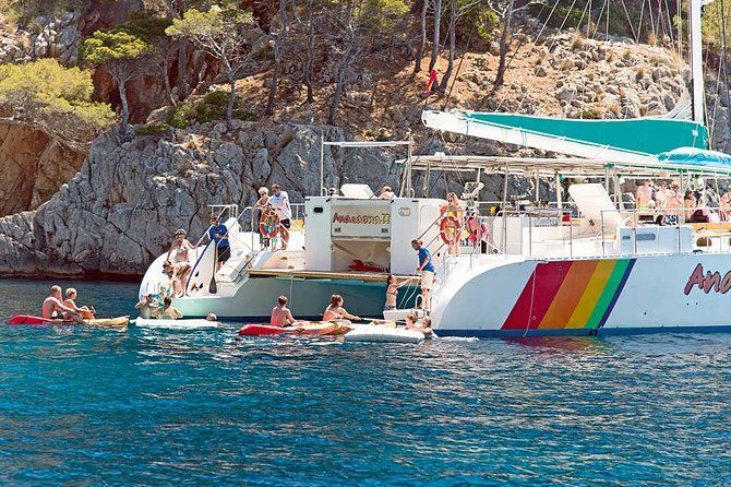 Catamaran Cruise from Port d'Alcudia with Lunch and Swim Stop - First swim at Platja des Coll Baix
