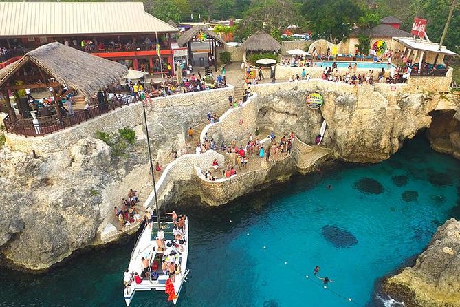 Catamaran Cruise Full Day Tour to Reef, Caves and Negril Beach - Margaritaville and the first look at Seven Mile Beach
