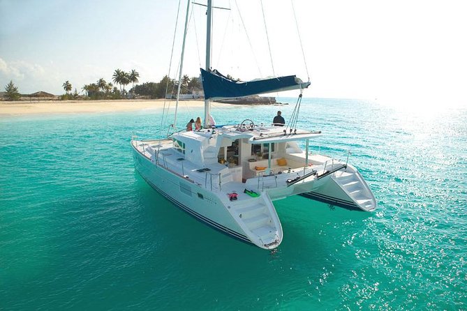 Catamaran cruise in Mykonos with Meal, Drinks & Transport - Rhenia gives the trip its best pause