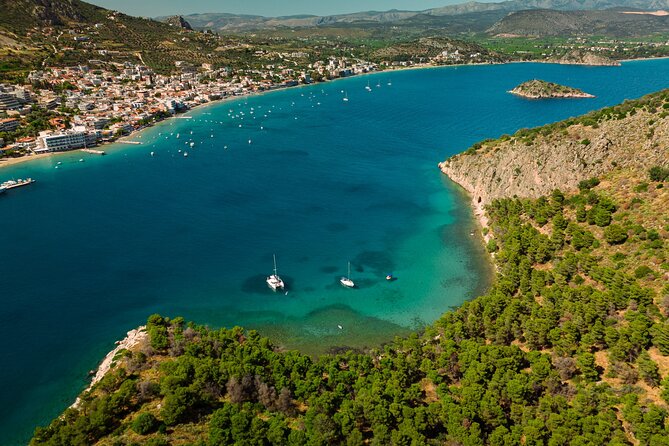Catamaran Cruise in Nafplio | Private - Romvi Beach and the quiet coves around the island