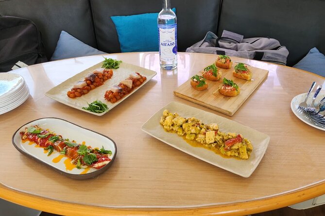 Catamaran Cruise in Nafplio | with Local Treats - Greek pies, sandwiches, fruit, and wine