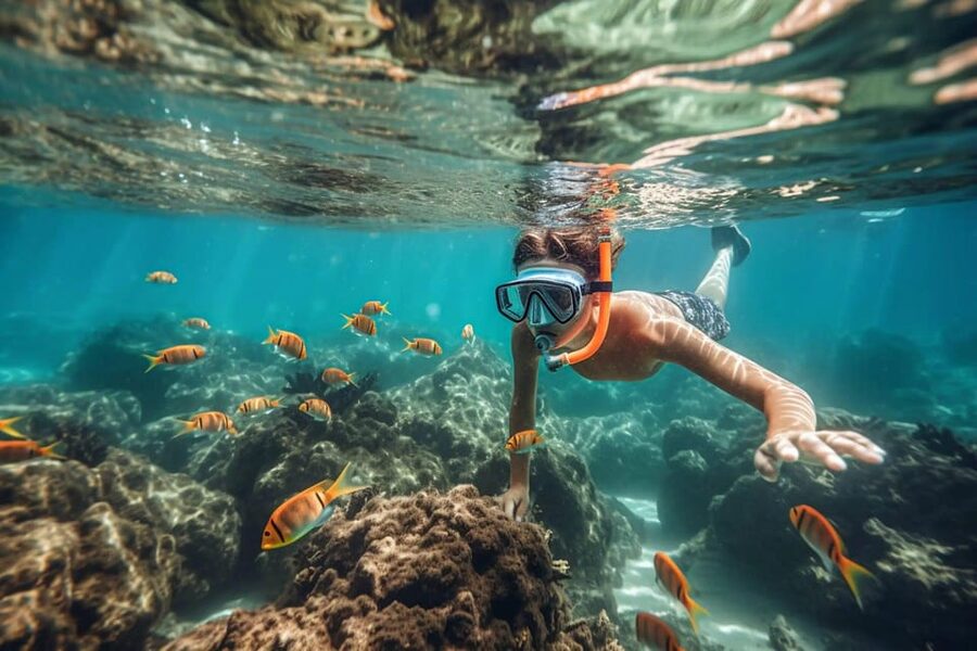 Catamaran cruise to the Lavezzi Islands - Swimming, paddles, and snorkeling without extra rentals
