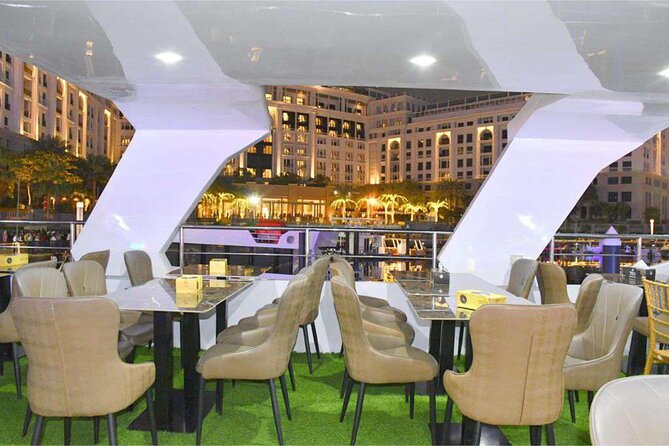 Catamaran Cruise with Dinner at Al Jaddaf Dubai - Buffet dinner with vegetarian and non-vegetarian choices