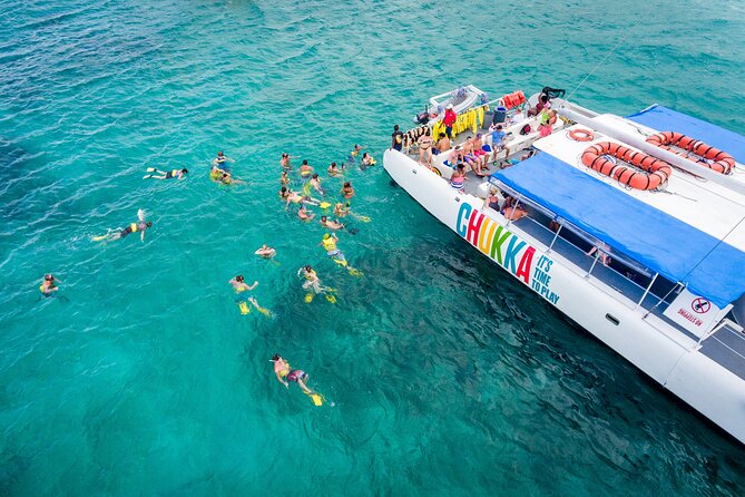 Catamaran Cruise with Snorkeling and Dunn's River Falls - Lunch, coffee, and the return party