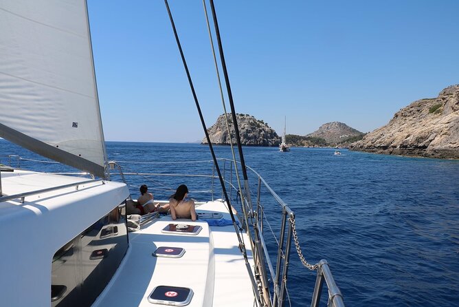 Catamaran Cruises Rhodes - 6 Hours Day Cruise ALL INCLUSIVE - Kallithea Springs: the final swim and cave areas