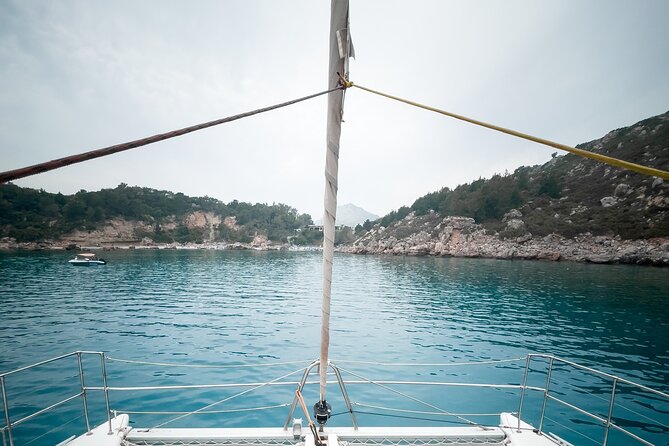 Catamaran Cruises Rhodes - 6 Hours Day Cruise ALL INCLUSIVE - What the onboard food and drinks are really worth