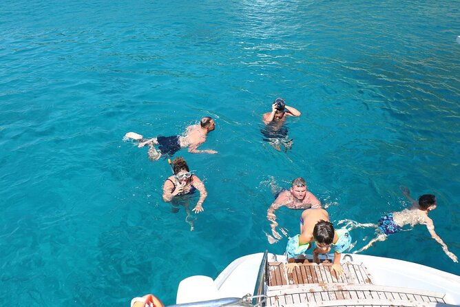 Catamaran Cruises Rhodes - 6 Hours Day Cruise ALL INCLUSIVE - Afandou Beach: swimming followed by lunch