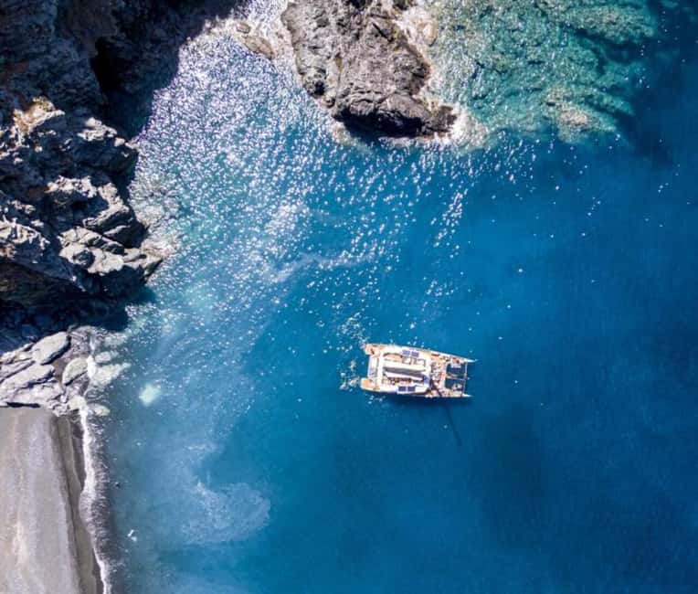 Catamaran day excursion - Three Swim Stops and the Question of Time