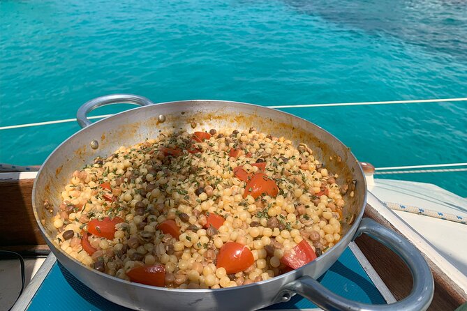Catamaran Day Trip to La Maddalena Islands with Sardinian Lunch - Spargi and the choice of beach