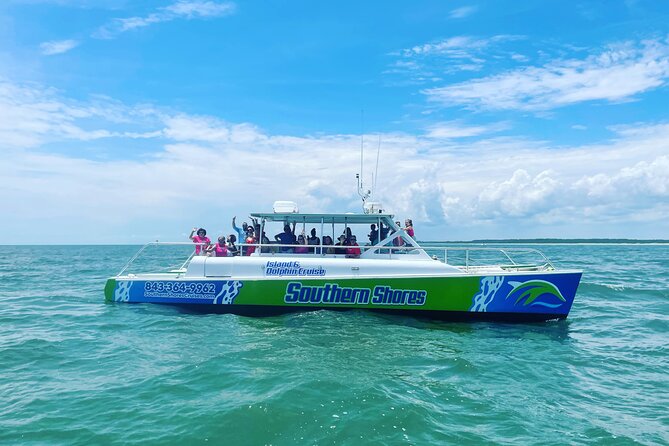 Catamaran Dolphin Cruise in Myrtle Beach with Barrier Island Stop - Key things to know before booking