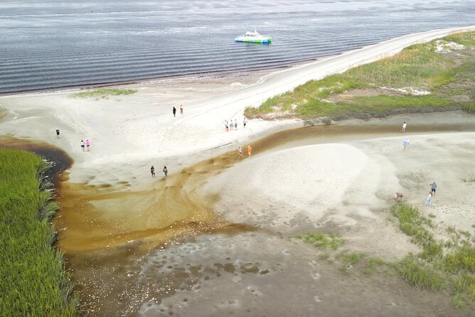 Catamaran Dolphin Cruise in Myrtle Beach with Barrier Island Stop - What the two-hour schedule feels like