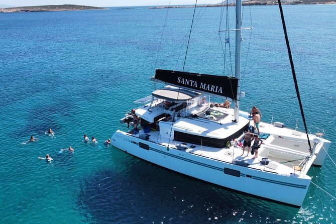 Catamaran Experience Naxos , all inclunding - Choosing between Naxos and Paros