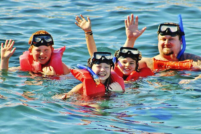 Catamaran family friendly Tour to Isla Mujeres with lunch - One short hour in downtown Isla Mujeres