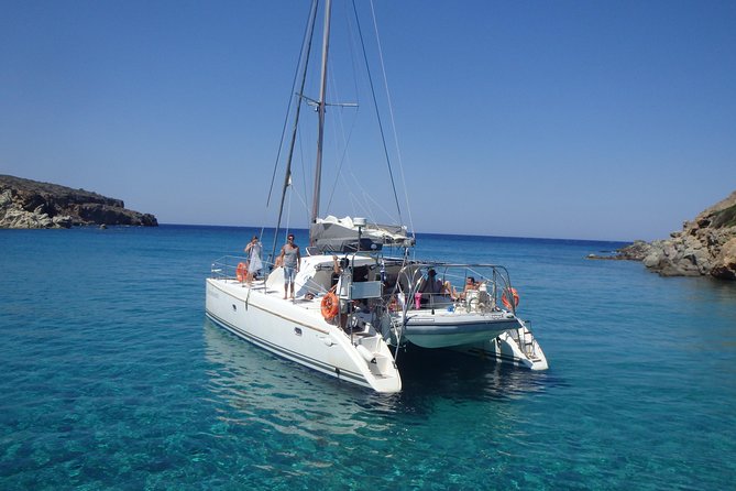 Catamaran Full Day Cruise: Poliegos - Kleftiko - Key points to know before booking