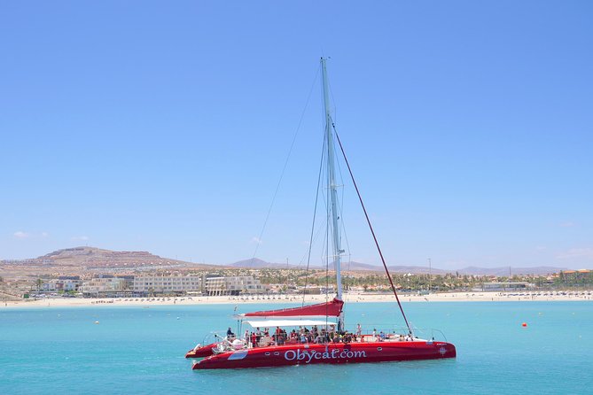 Catamaran Half-Day Cruise from Caleta de Fuste - Swimming and Snorkeling in the Bay