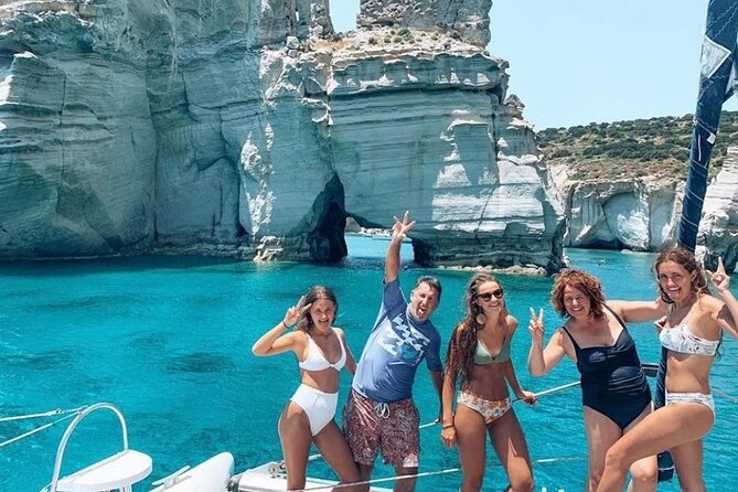 Catamaran Half Day Morning Cruise: Kleftiko - Wind is the main risk to your day