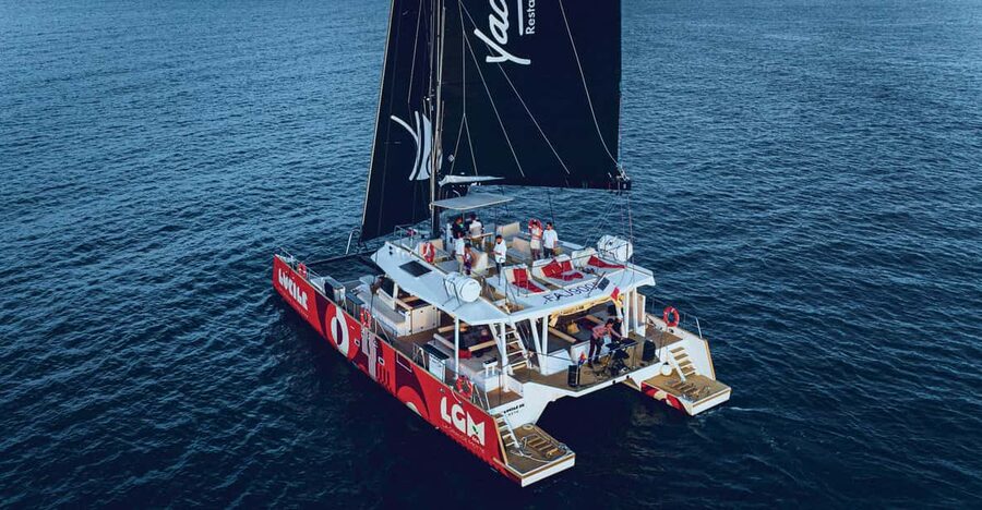 Catamaran Lucile | La Grande Motte Guided tours of the ports - Port Camargue, the main scenic payoff