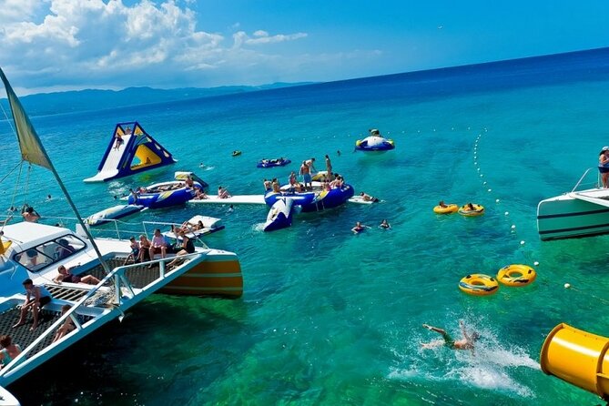 Catamaran Party Cruise and Snorkeling from Montego Bay - What the Margaritaville stop adds