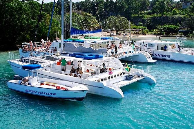 Catamaran Party Cruise and Snorkeling from Montego Bay - Snorkeling near Doctor’s Cave Beach