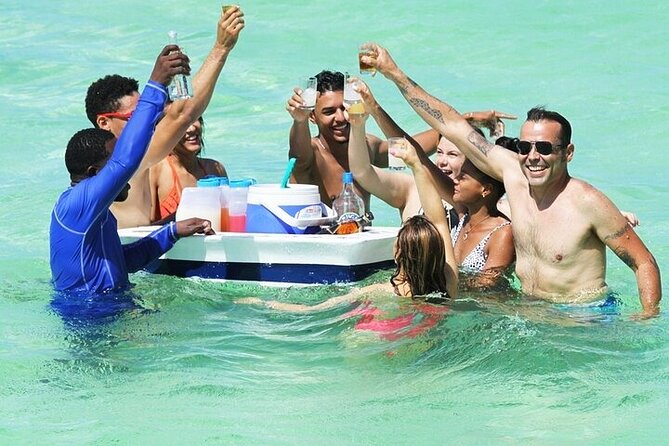 Catamaran Party in Punta Cana Includes Drink and Transportation - Punta de los Nidos and the three-hour water stop