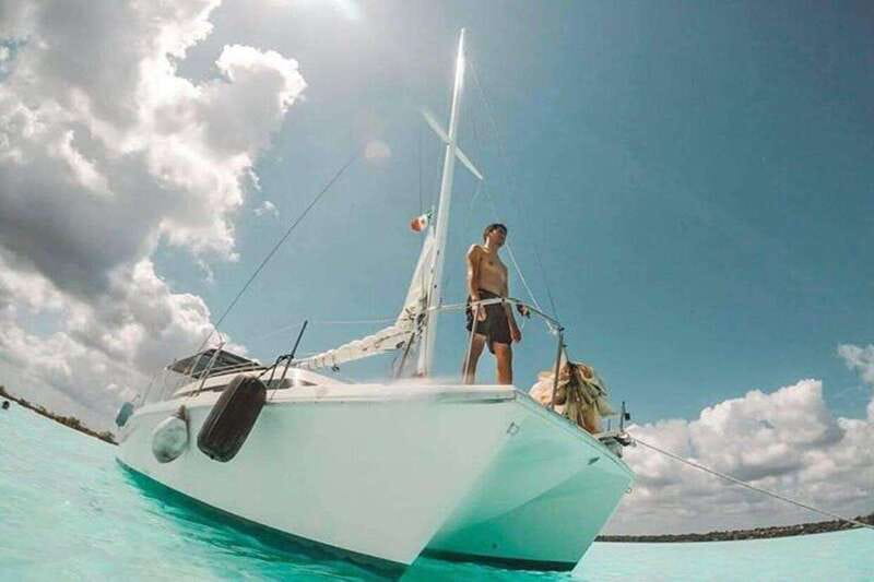 Catamaran party Isla Mujeres with drinks & lunch - The drive to the marina takes about an hour