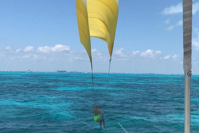 Catamaran Sail to Isla Mujeres with all inclusive from Cancun or Riviera Maya - Isla Mujeres downtown, with only a short window
