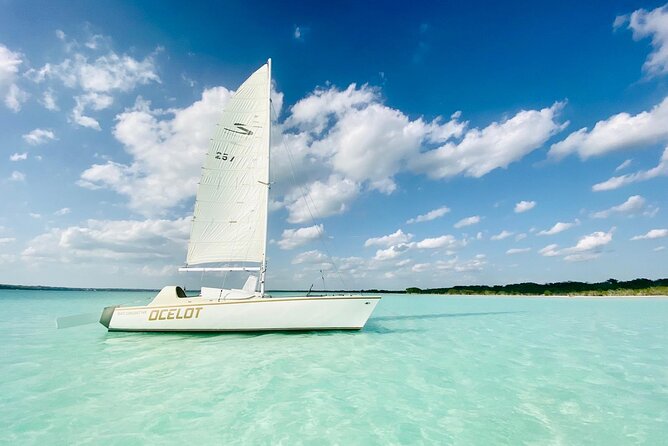 Catamaran Sailboat Bacalar Excursions - Why a catamaran works well on Bacalar Lagoon