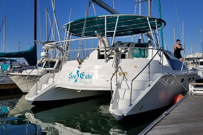 Catamaran Sailing Cruise on San Diego Bay for up to 6 Guests - What happens at 1880 Harbor Island Drive