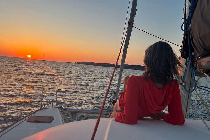 Catamaran Sailing Experience Manilva Tapas Drink Dolphins Swim Stop - Homemade tapas and the welcome drink