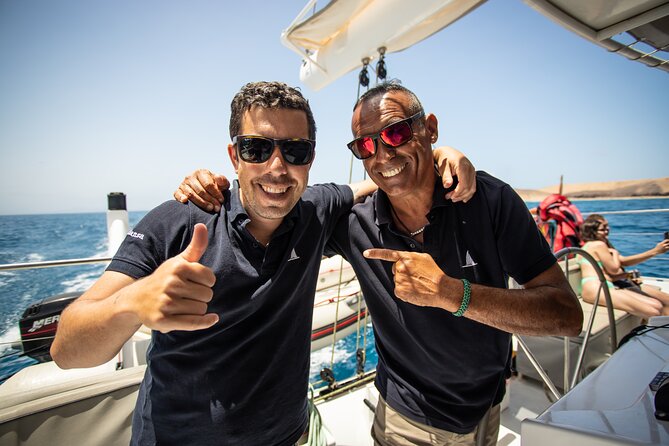Catamaran Sailing in Lanzarote - From Puerto Calero to Papagayo