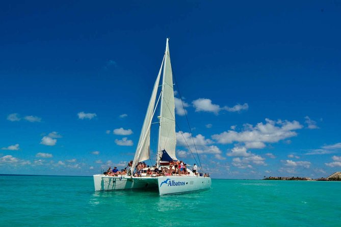 Catamaran Sailing to Isla Mujeres with Snorkeling, Lunch & Open Bar included - Snorkeling at the reef near Isla Mujeres