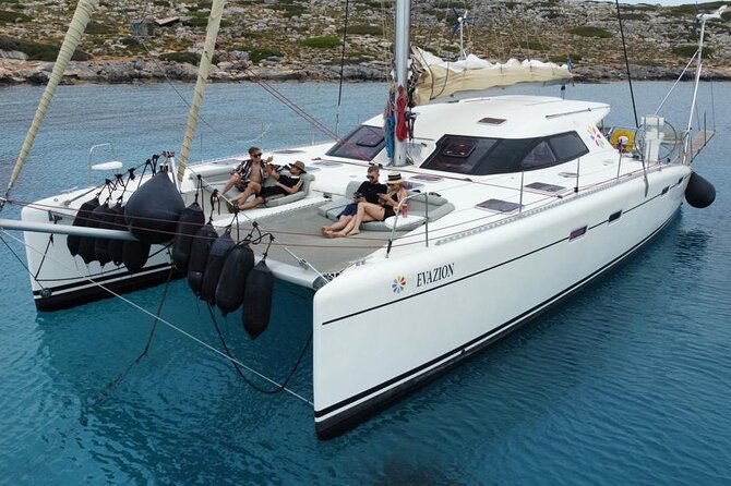 Catamaran Sailing Trip - All Inclusive - Captain Nick and a friendly crew