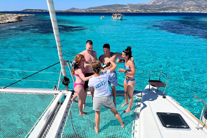 Catamaran Semi Cruise Paros Antiparos includes Food and Drinks - Why this nine-hour sailing day feels different