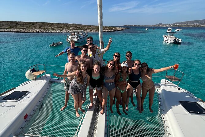 Catamaran Semi Cruise Paros Antiparos includes Food and Drinks - Sailing time, wind, and comfort