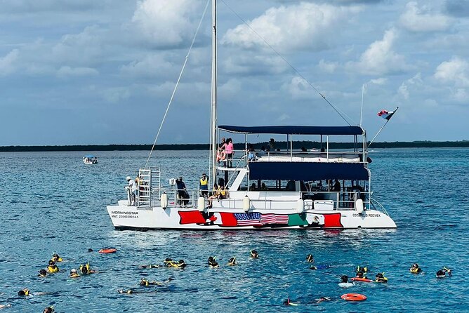Catamaran Sky Tour in Cozumel - Three Cozumel water stops in one half-day
