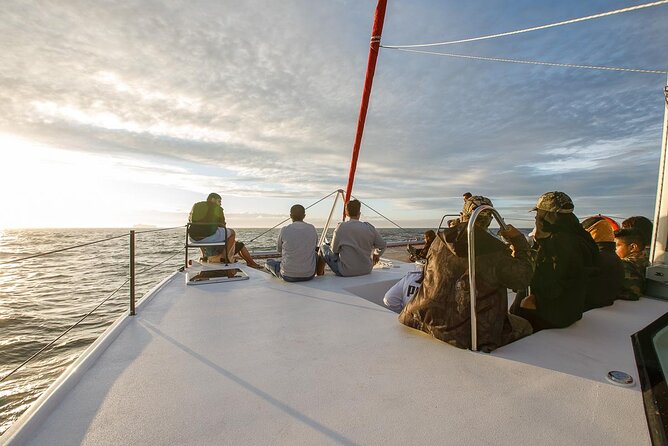 Catamaran Sunset Champagne Cruise Cape Town - The sunset hour, from bright sky to evening chill