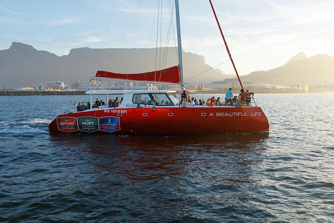 Catamaran Sunset Champagne Cruise Cape Town - Ninety minutes of Atlantic views