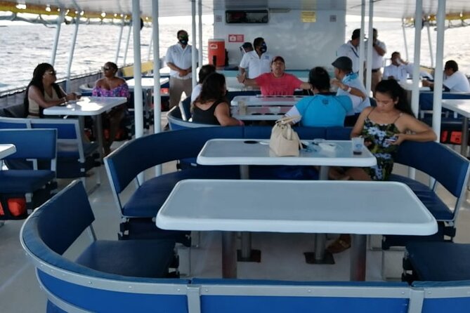 Catamaran to Isla Mujeres at sunset pick up Cancun - Playa Norte at sunset