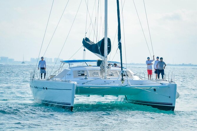 Catamaran to Isla Mujeres – Kids Go Free! (Only Pay Dock Fee) - El Meco snorkeling, the most uncertain stop