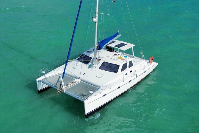Catamaran to Isla Mujeres – Kids Go Free! (Only Pay Dock Fee) - Playa Norte, swimming, and the best water of the day