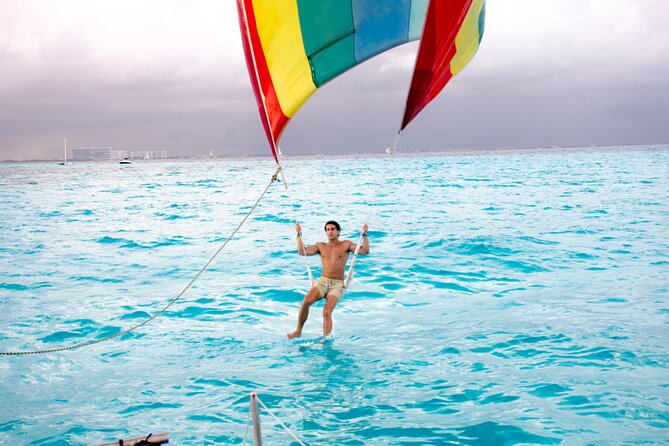 Catamaran to Isla Mujeres, Open bar, buffet, Beach Club Included - Reaching Isla Mujeres and finding your own pace