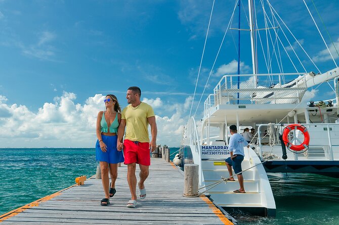 CATAMARAN to Isla Mujeres, Snorkel & Beach Club by Xcaret - Four hours to see Isla Mujeres