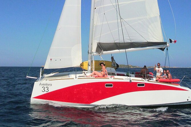 Catamaran tour of the islands of the La Maddalena Archipelago - Spargi: two beach stops and the clearest water