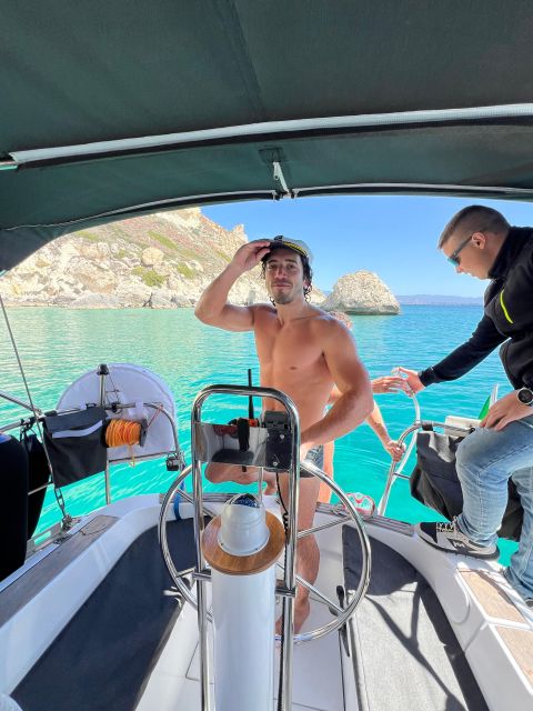 Catamaran tour, swimming, snorkeling, and a Prosecco toast - Cala Bernat: the first taste of the coast